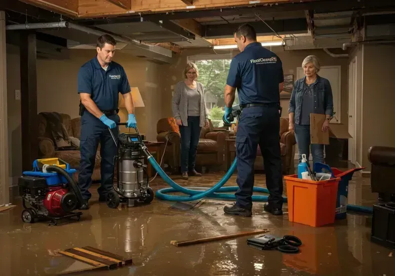 Basement Water Extraction and Removal Techniques process in Thomasville, NC