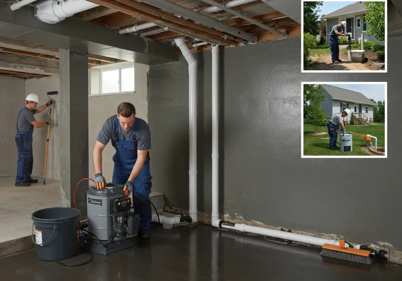 Basement Waterproofing and Flood Prevention process in Thomasville, NC